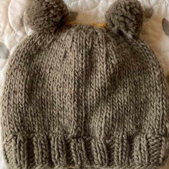 Woodland Animal Baby Hat NWOT - Picture 3 of 7